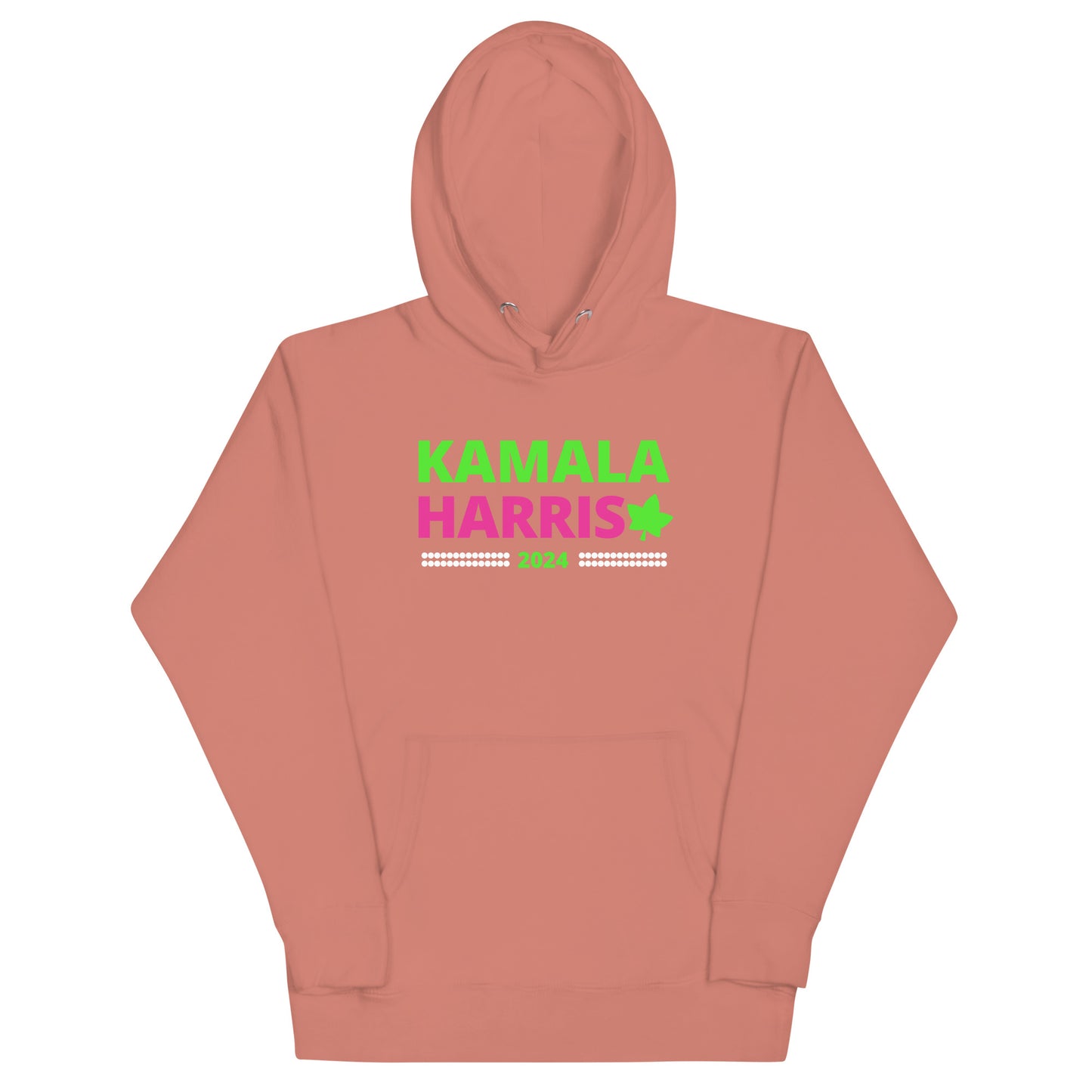 Kamala Harris  Green Unisex Hoodie