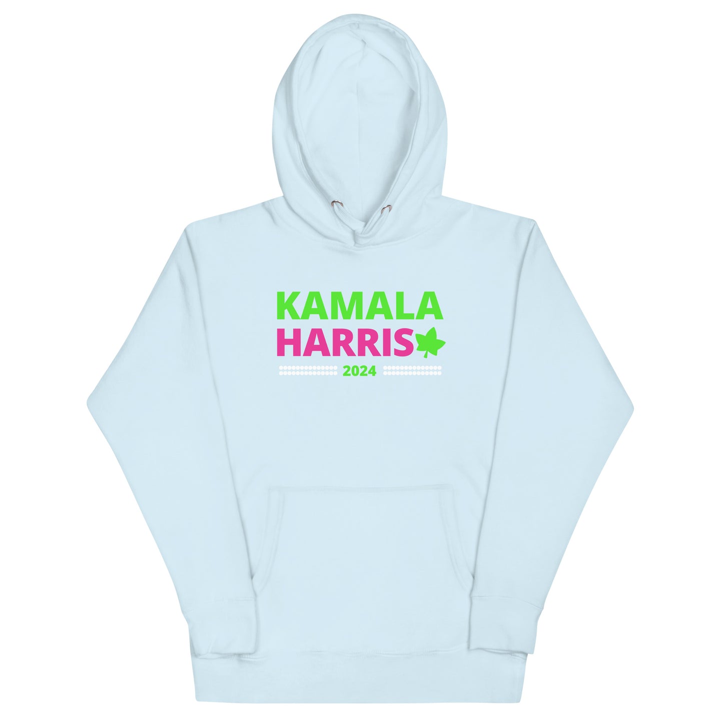 Kamala Harris  Green Unisex Hoodie