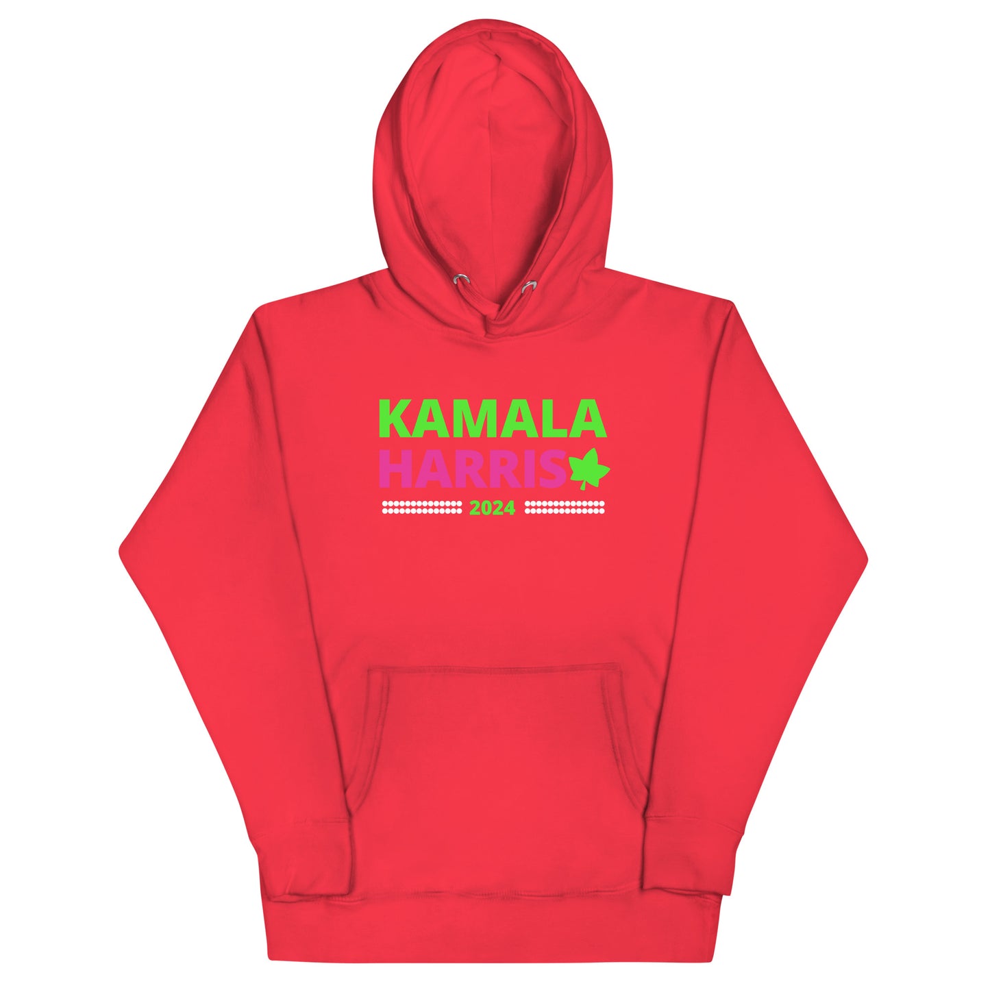 Kamala Harris  Green Unisex Hoodie